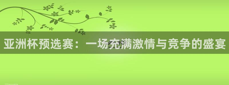 2026年足球世界杯赛程时间表：亚洲杯预选赛：一场充满激情与竞争的盛宴